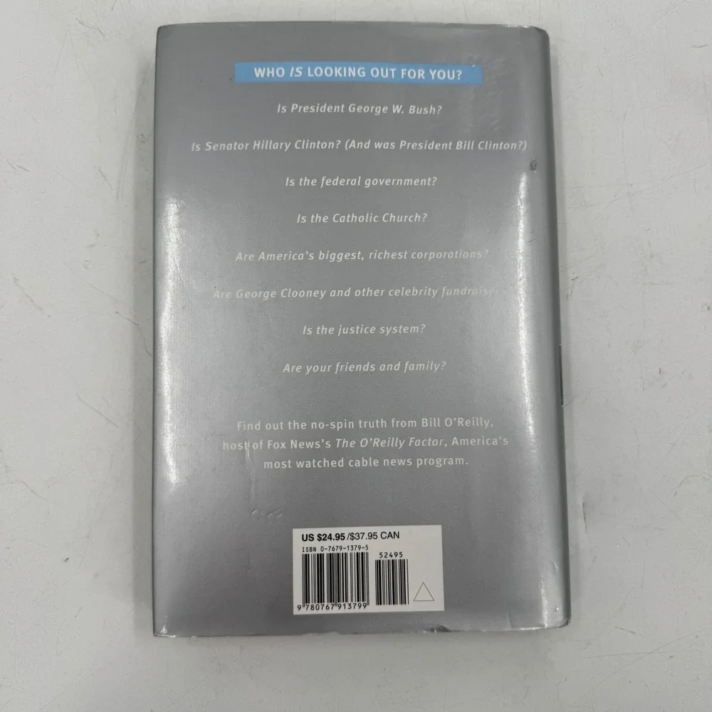 Who's Looking Out for You? by Bill O'Reilly (2003, Hardcover) Signed 1st Edition